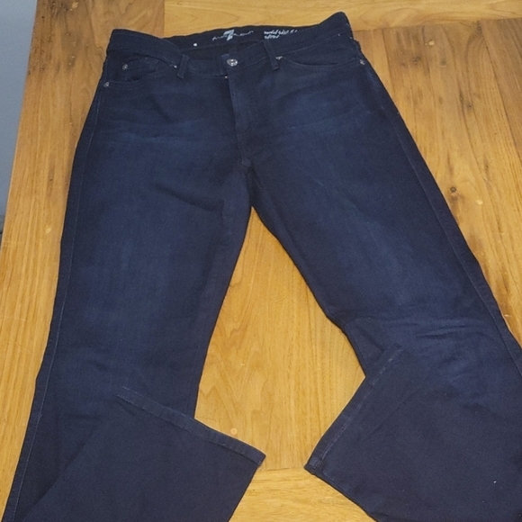 Women's 30 7 For All Mankind midrise Kimmie straight leg